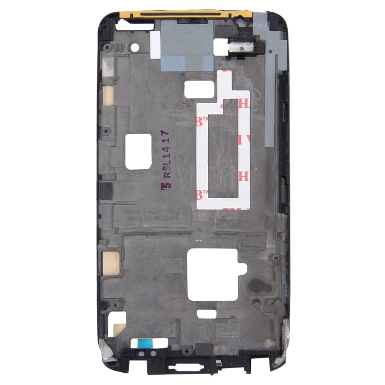 Front Housing LCD Frame Bezel Plate for HTC One X(Black)