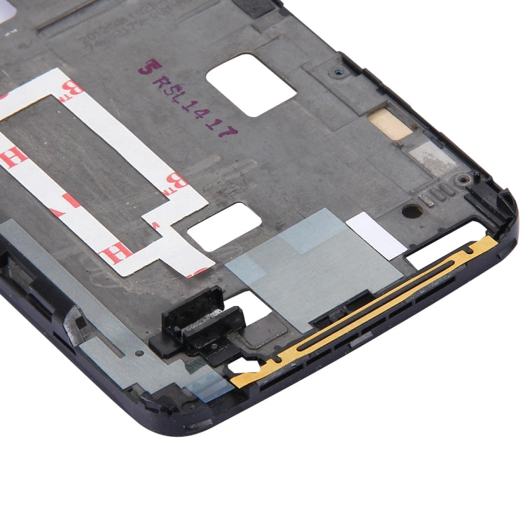 Front Housing LCD Frame Bezel Plate for HTC One X(Black)