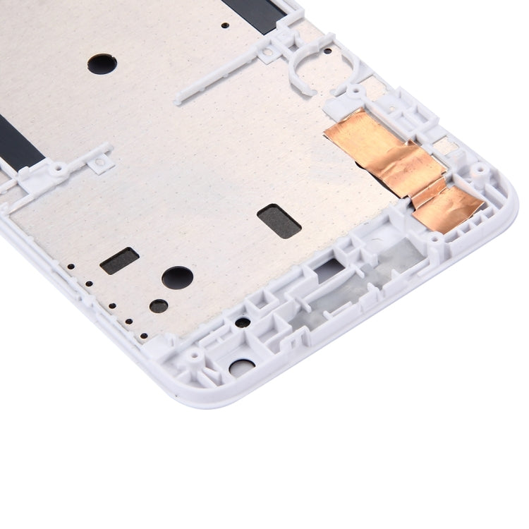 Front Housing LCD Frame Bezel Plate for HTC Desire 626(White)