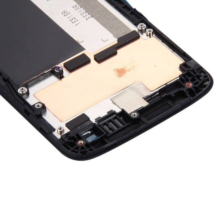 Front Housing LCD Frame Bezel Plate for HTC Desire 526(Black)