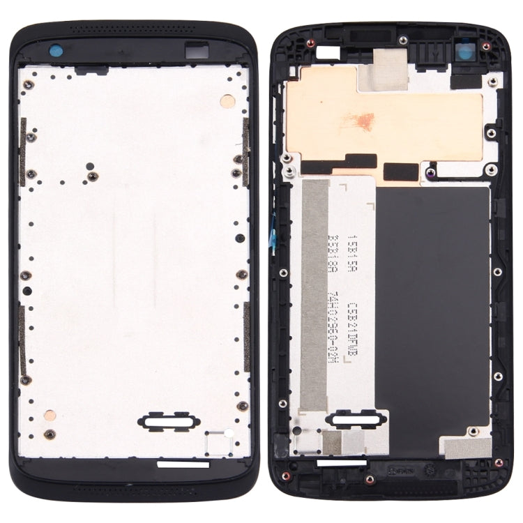 Front Housing LCD Frame Bezel Plate for HTC Desire 526(Black)