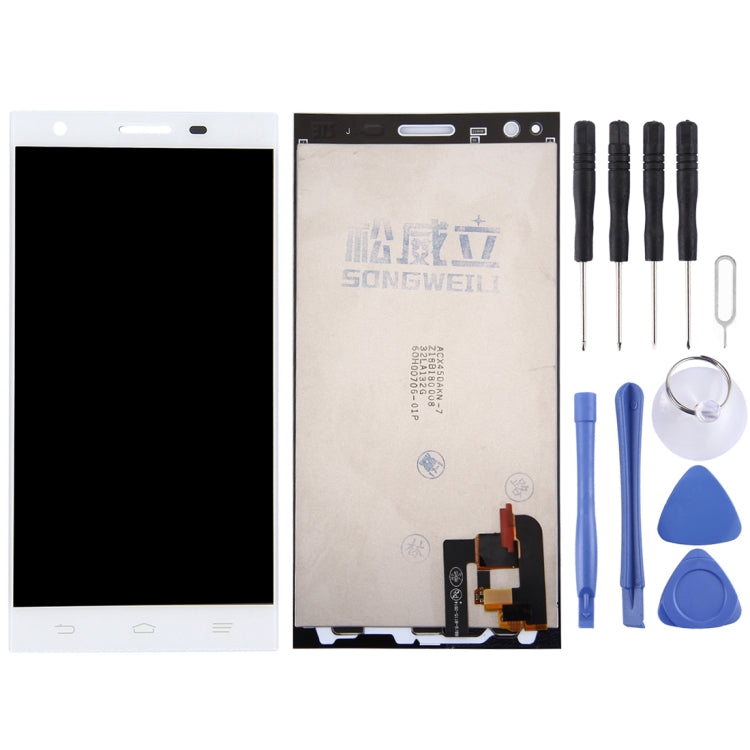 Original Quality LCD Screen for ZTE Star 1 with Digitizer Full Assembly (White)