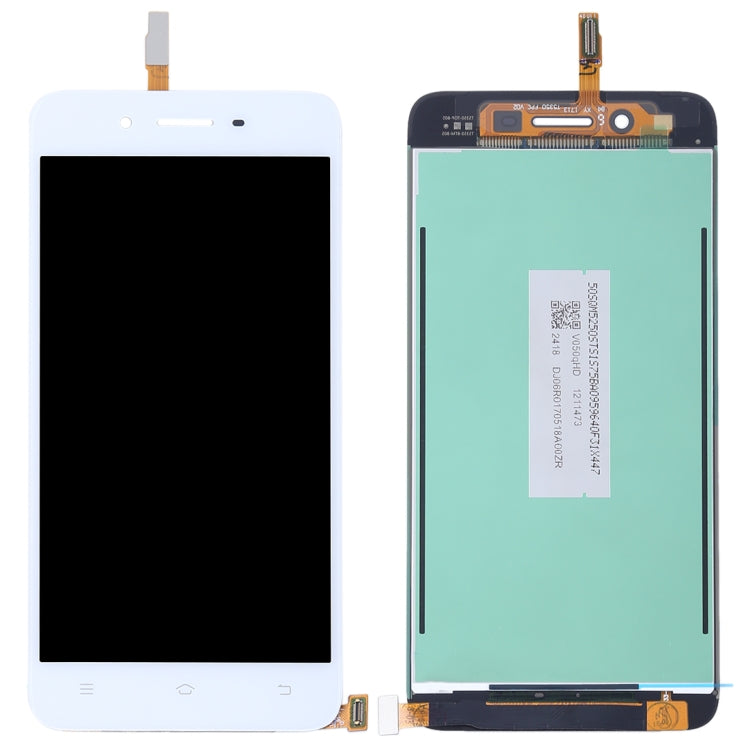 Original LCD Screen for Vivo Y53 with Digitizer Full Assembly(White)