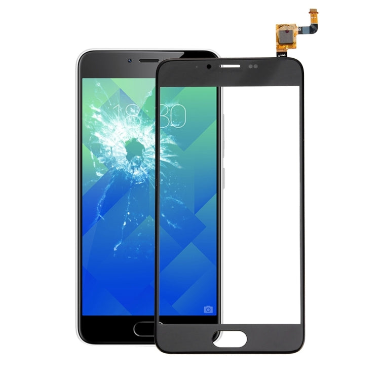 For Meizu M5 / Meilan 5 Touch Panel(Black)