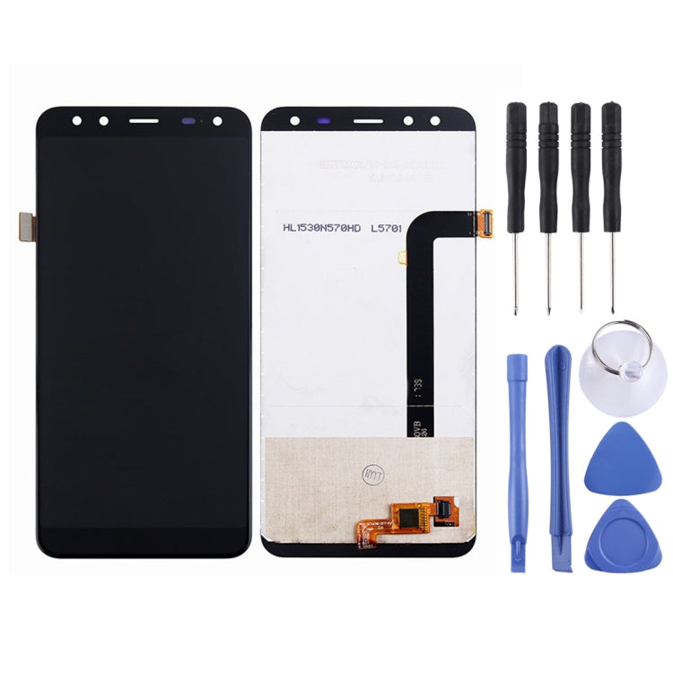 Original LCD Screen for LEAGOO S8 with Digitizer Full Assembly (Black)