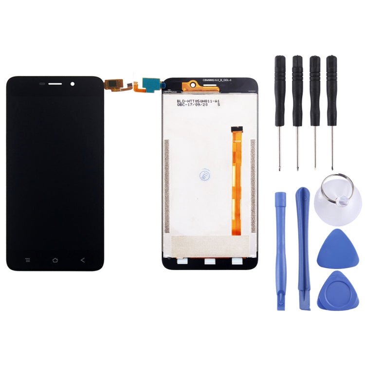 Original LCD Screen for Blackview A10 with Digitizer Full Assembly (Black)