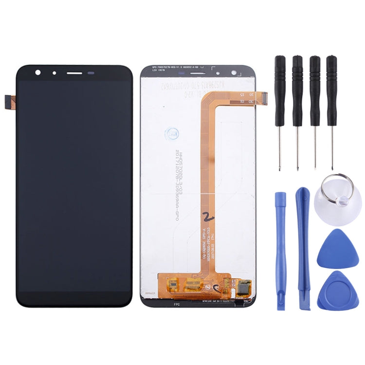 Original LCD Screen for Ulefone MIX 2 with Digitizer Full Assembly (Black)