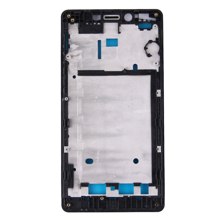 For Xiaomi Redmi Note (4G Version) Front Housing LCD Frame Bezel(Black)