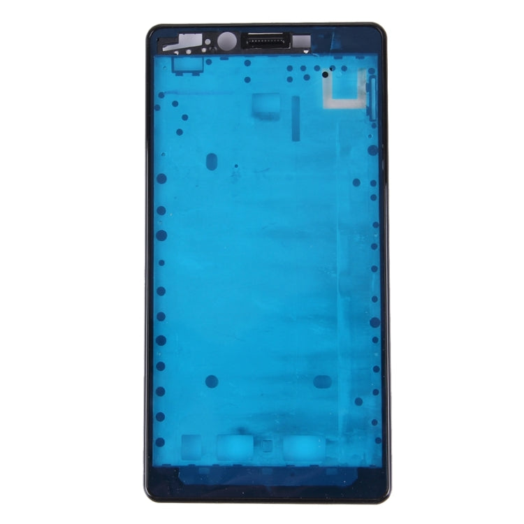 For Xiaomi Redmi Note (4G Version) Front Housing LCD Frame Bezel(Black)