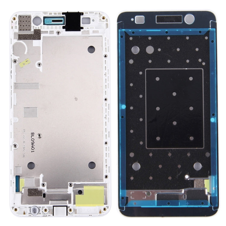 For Huawei Honor 4A Front Housing LCD Frame Bezel Plate(White)
