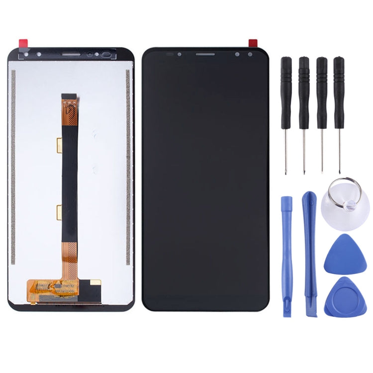 Original LCD Screen for Ulefone Power 3 with Digitizer Full Assembly (Black)