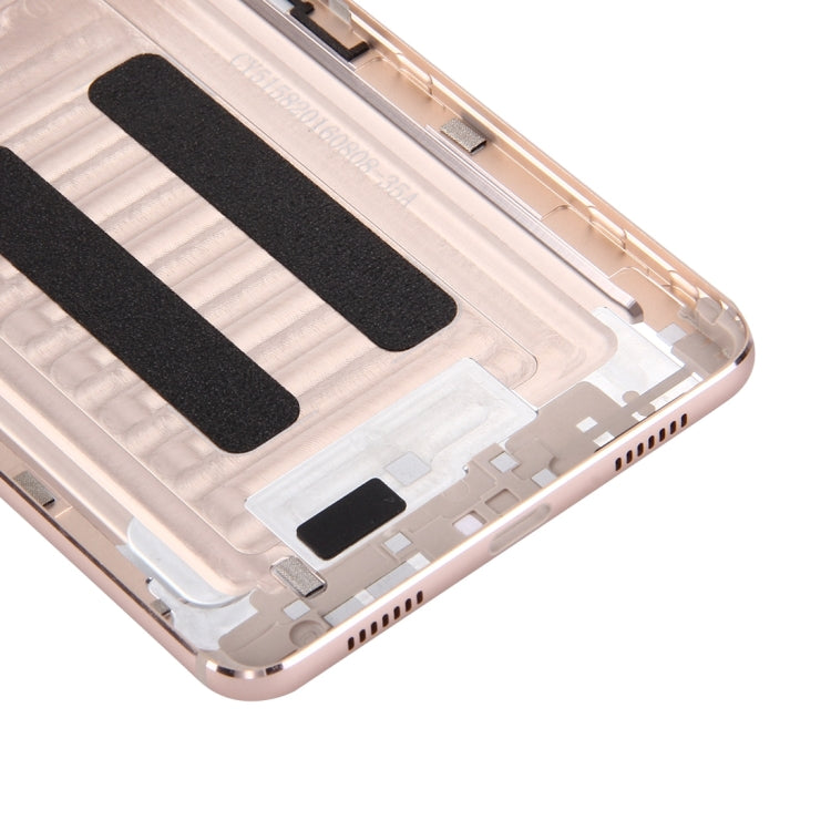 For Huawei Honor V8 Battery Back Cover + Front Housing LCD Frame Bezel Plate(Gold)