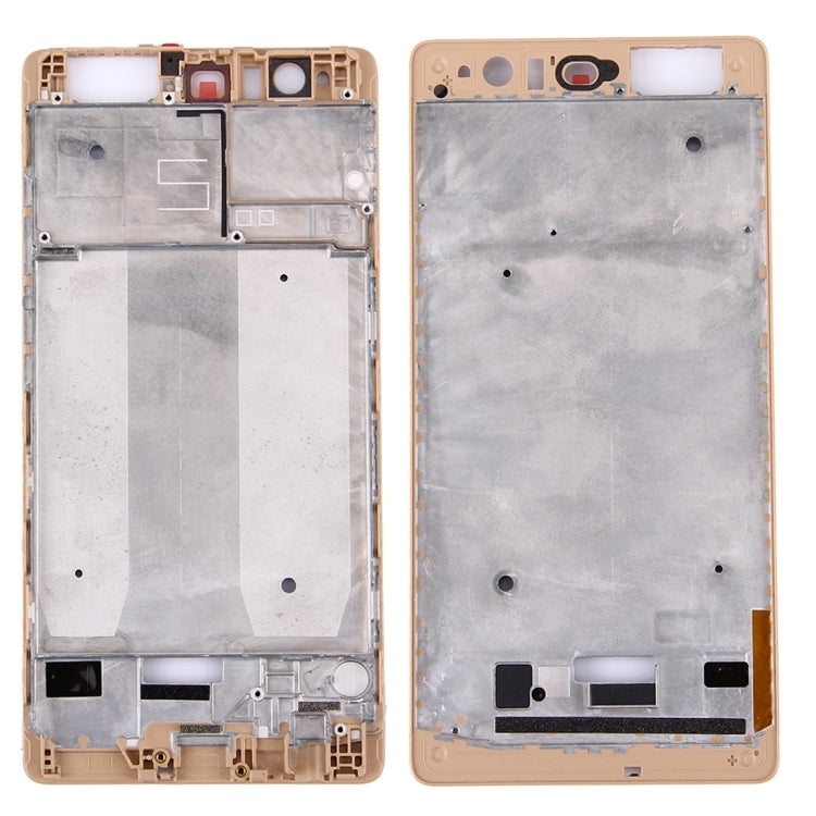 For Huawei P9 Plus Front Housing LCD Frame Bezel Plate(Gold)