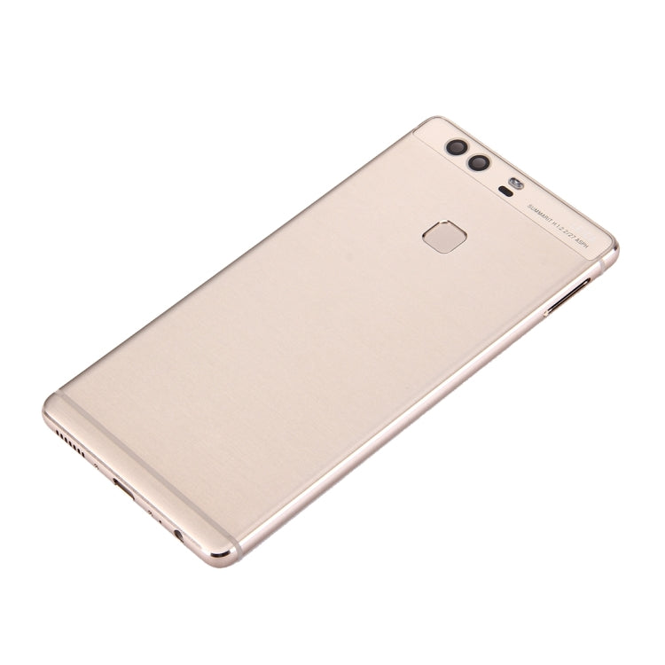 For Huawei P9 Plus Battery Back Cover + Front Housing LCD Frame Bezel Plate(Gold)