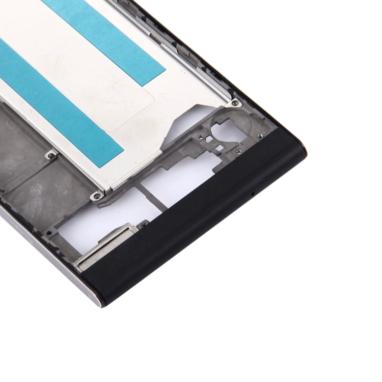 For Huawei Ascend P6 Battery Back Cover + Front Housing LCD Frame Bezel Plate(Black)