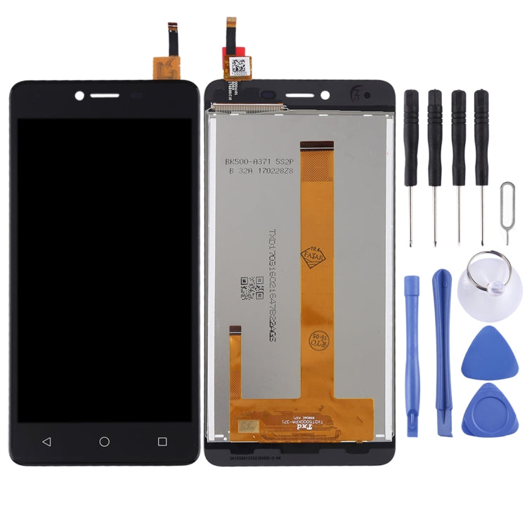 TFT LCD Screen for Wiko Jerry Max with Digitizer Full Assembly(Black)