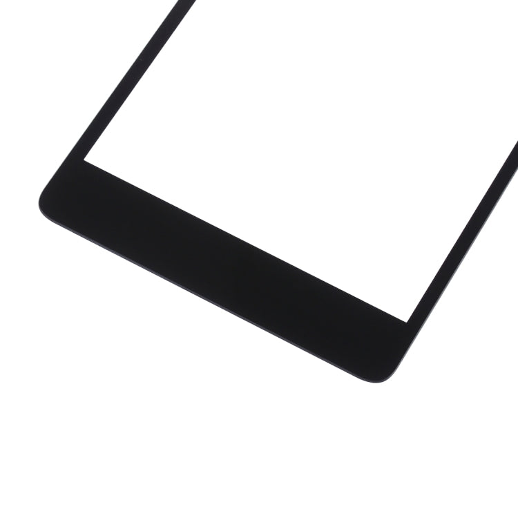 Front Screen Outer Glass Lens for Microsoft Lumia 540(Black)