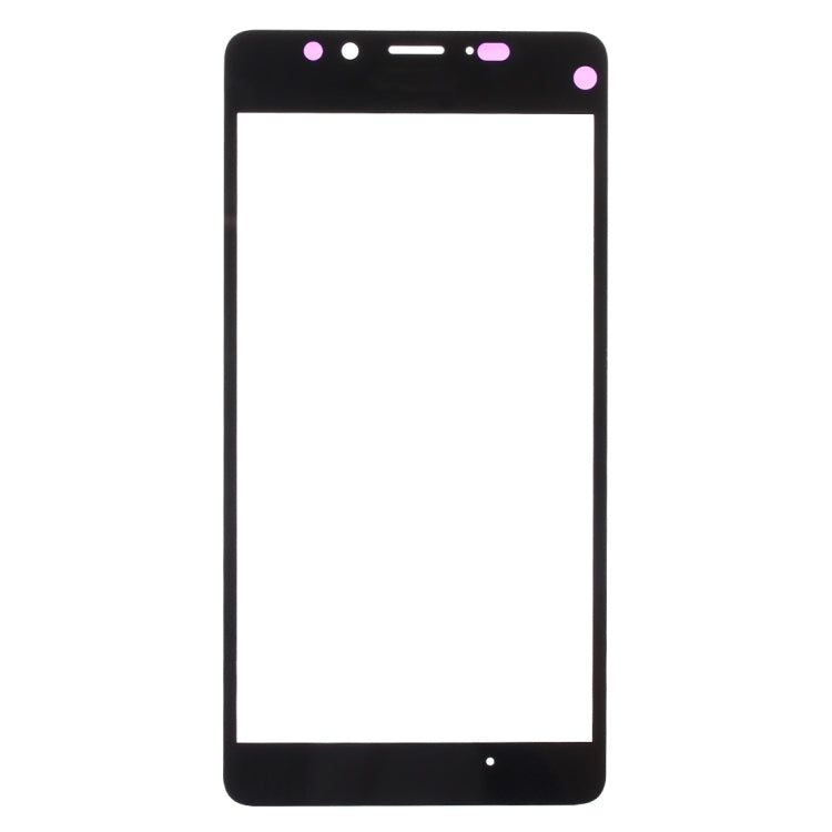 Front Screen Outer Glass Lens for Microsoft Lumia 950(Black)