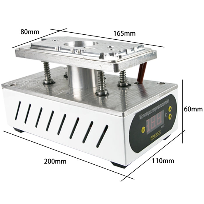 Mobile Phone Back Cover Splitter Separation Machine for iPhone X / 8 Plus / 8, 220V US Plug