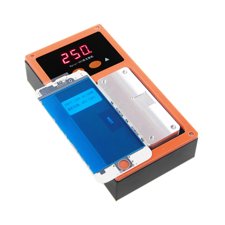 K-301 Mobile Phone LCD Frame Bracket Remover Dismantle Machine Heating Platform, US Plug, (220V)