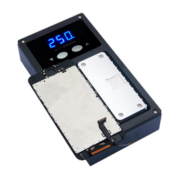 K-302 Mobile Phone LCD Frame Bracket Remover Dismantle Machine Heating Platform, Upgrade Version, Input: 220V AC 100W, AU Plug