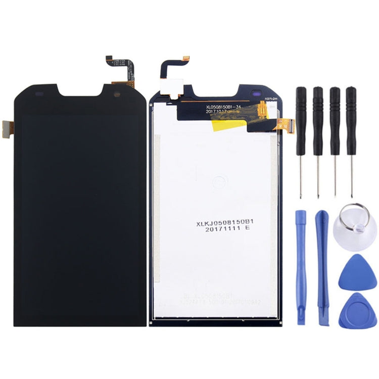 Original LCD Screen for Doogee S30 with Digitizer Full Assembly (Black)