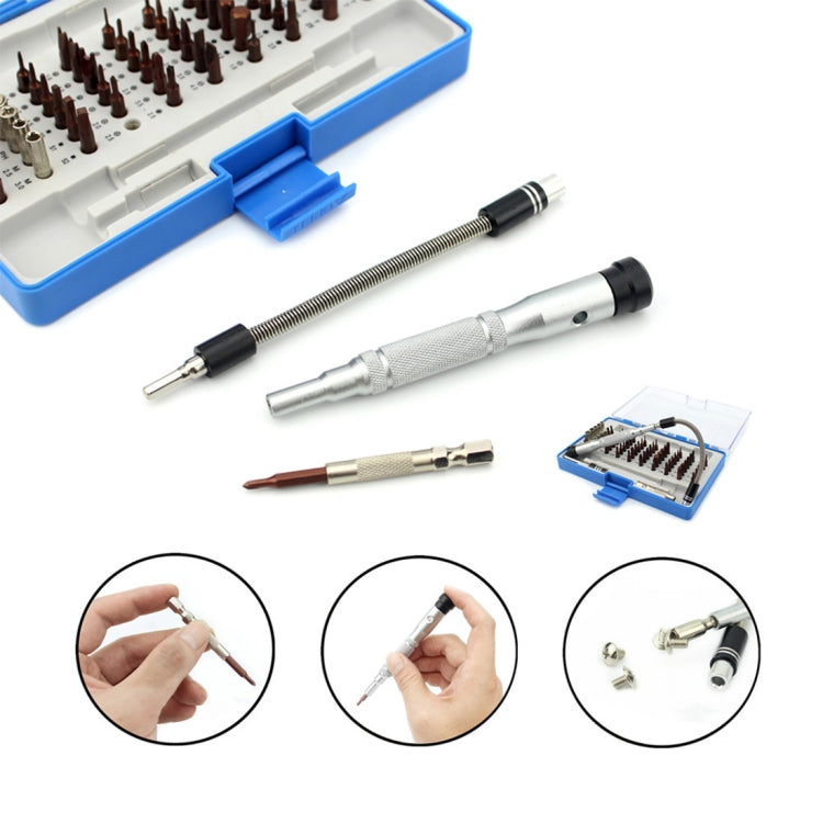 JIAFA 64 in 1 Portable Professional Screwdriver Repair Open Tool Kits