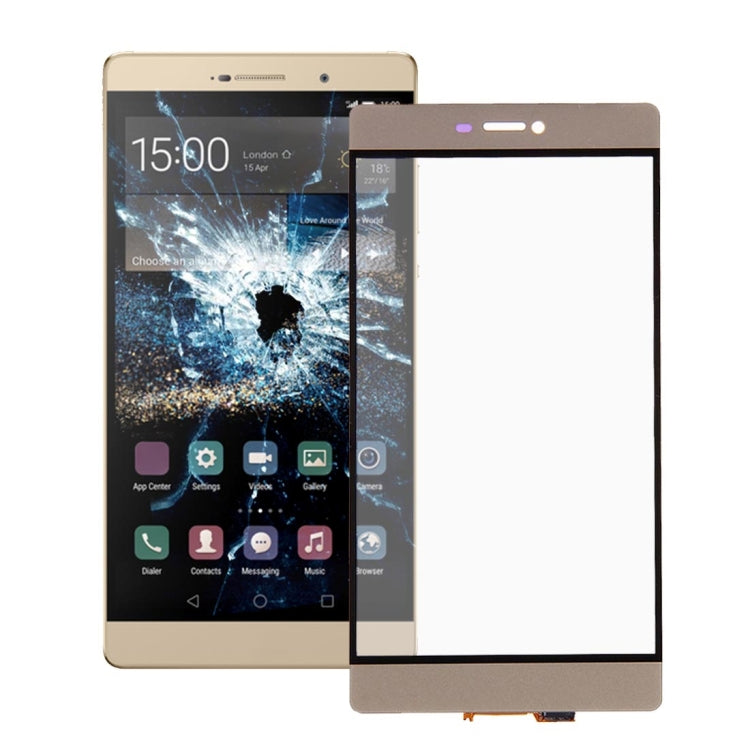 For Huawei P8 Touch Panel(Gold)