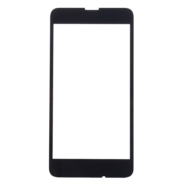 Front Screen Outer Glass Lens for Nokia Lumia 630(Black)