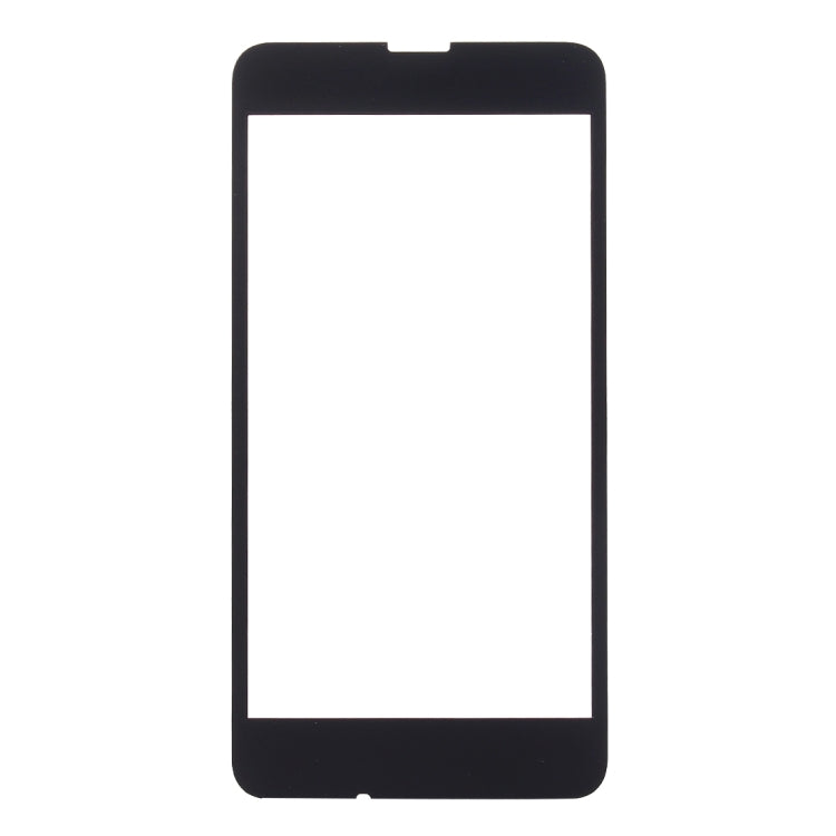 Front Screen Outer Glass Lens for Nokia Lumia 630(Black)