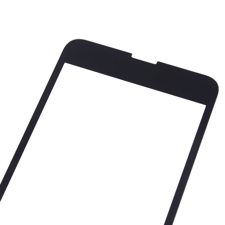 Front Screen Outer Glass Lens for Nokia Lumia 630(Black)