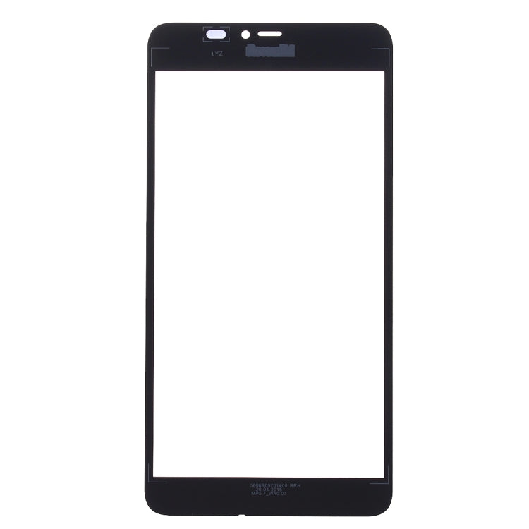 Front Screen Outer Glass Lens for Microsoft Lumia 640 XL(Black)