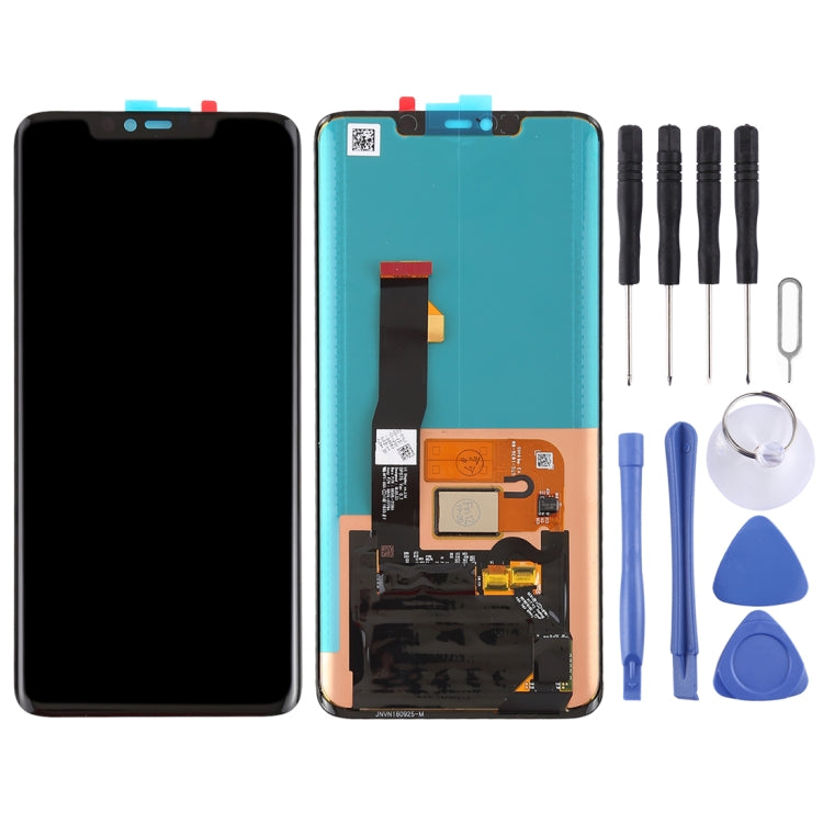 Original OLED LCD Screen for Huawei Mate 20 Pro with Digitizer Full Assembly (Support Fingerprint Identification) (Black)