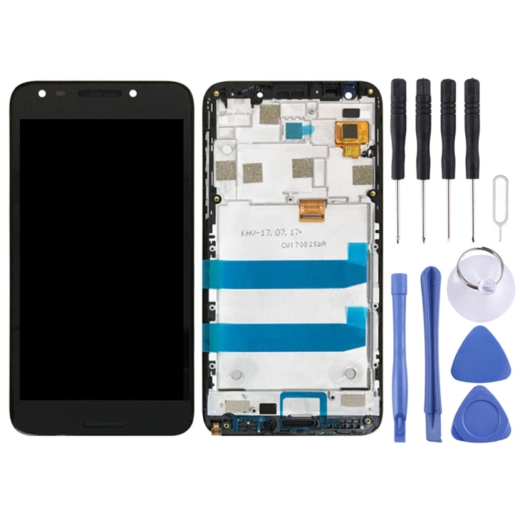 OEM LCD Screen for Alcatel A30 Fierce OT5049 / 5049 / 5049Z / Revvl / 5049W Digitizer Full Assembly with Frame (Black)