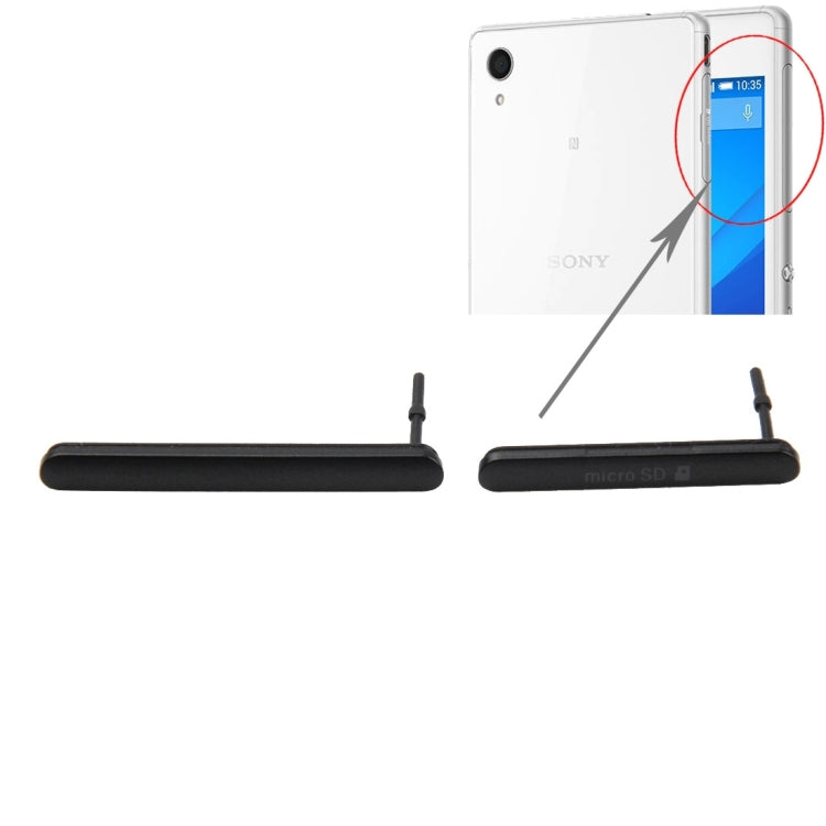 iPartsBuy Dual SIM Version Anti-Dust Plug (Micro SD Card Port Dust Plug + SIM Card Port Dust Plug), For Sony Xperia M4 Aqua