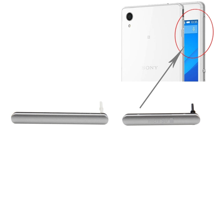 iPartsBuy Dual SIM Version Anti-Dust Plug (Micro SD Card Port Dust Plug + SIM Card Port Dust Plug), For Sony Xperia M4 Aqua