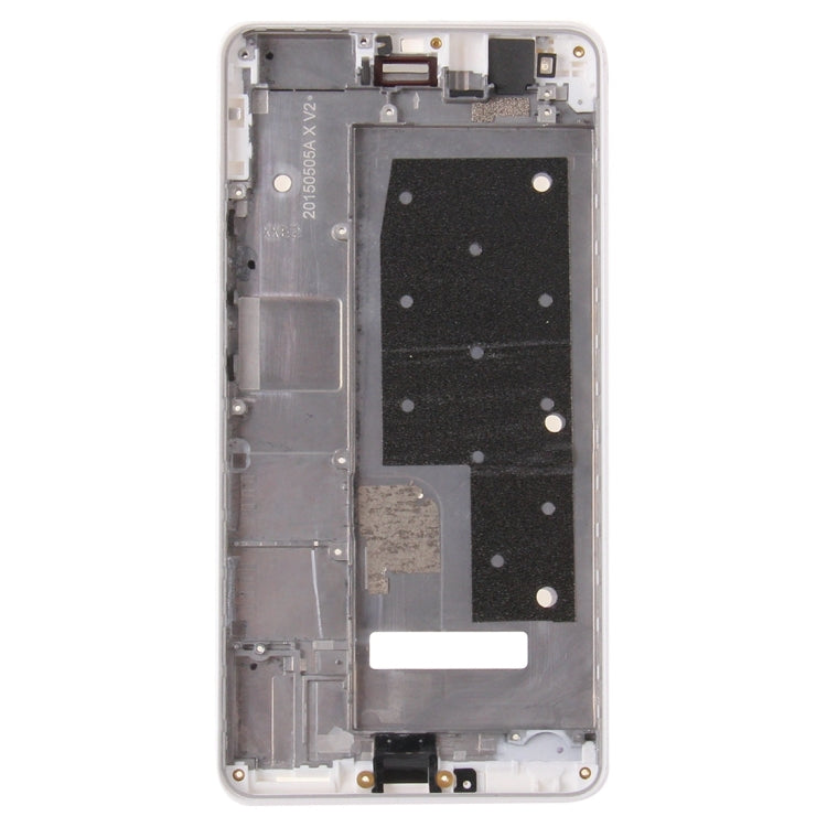 For Huawei Honor 6 Plus Front Housing LCD Frame Bezel(White)