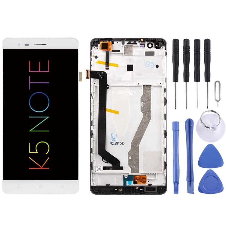 OEM LCD Screen for Lenovo K5 Note Digitizer Full Assembly with Frame