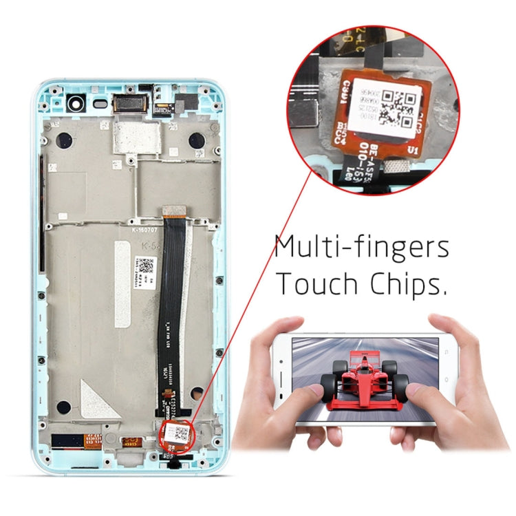 OEM LCD Screen for Asus ZenFone 3 ZE520KL Z017D Z017DA Z017DB Digitizer Full Assembly with Frameï¼ˆB