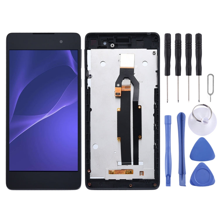 OEM LCD Screen for Sony Xperia E5 F3311 F3313 Digitizer Full Assembly with Frame