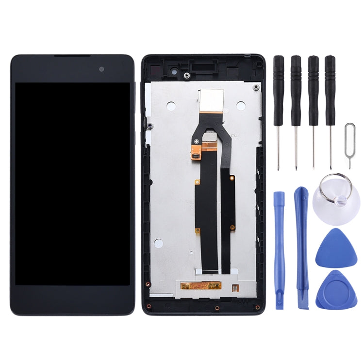 OEM LCD Screen for Sony Xperia E5 F3311 F3313 Digitizer Full Assembly with Frame