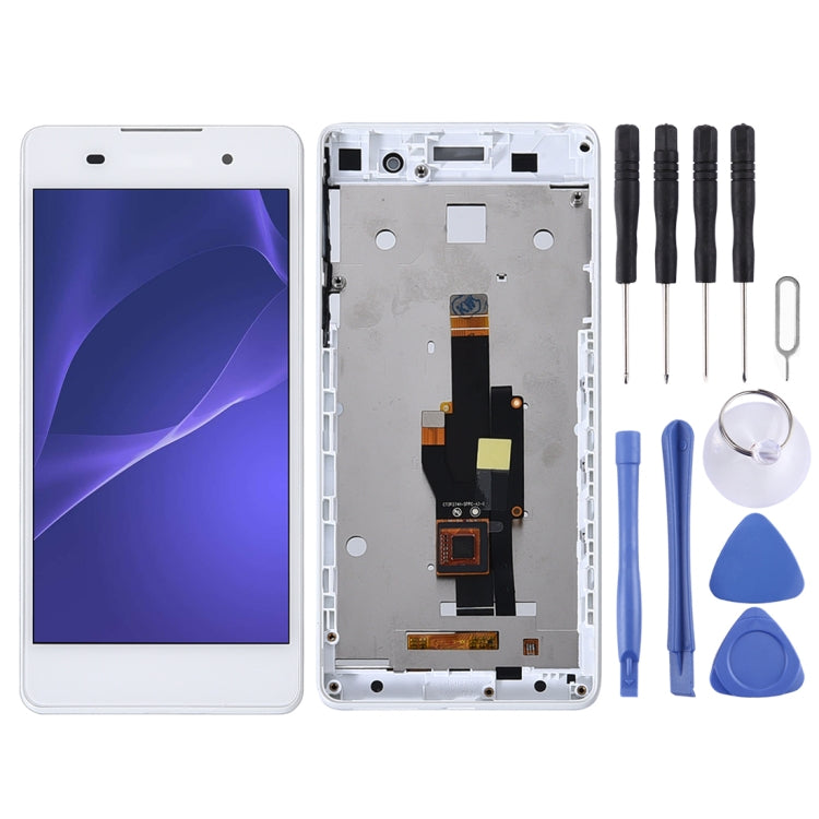 OEM LCD Screen for Sony Xperia E5 F3311 F3313 Digitizer Full Assembly with Frame