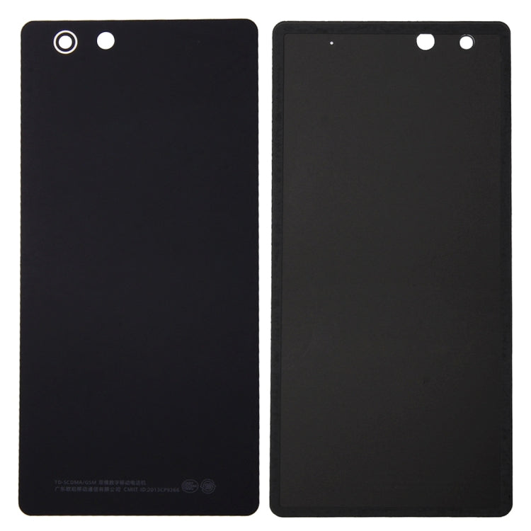 For OPPO R1 R829 Battery Back Cover (Black)