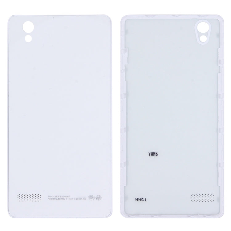 For OPPO A51 Battery Back Cover + Front Housing LCD Frame Bezel Plate (White)