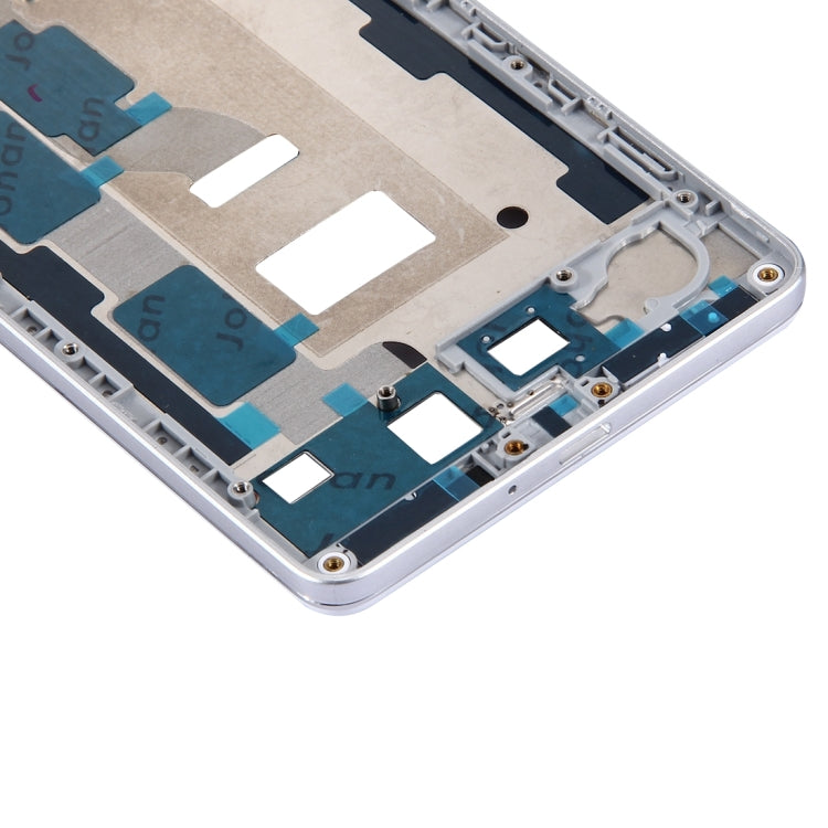 For OPPO A51 Battery Back Cover + Front Housing LCD Frame Bezel Plate (White)