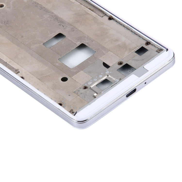 For OPPO A51 Battery Back Cover + Front Housing LCD Frame Bezel Plate (White)