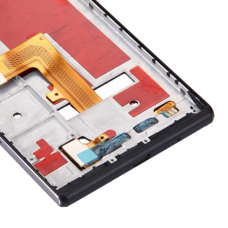 OEM LCD Screen For Huawei Ascend P7 Digitizer Full Assembly with Frame