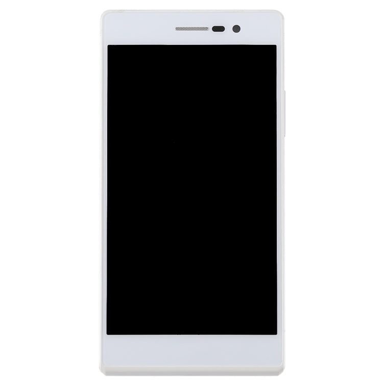 OEM LCD Screen For Huawei Ascend P7 Digitizer Full Assembly with Frame
