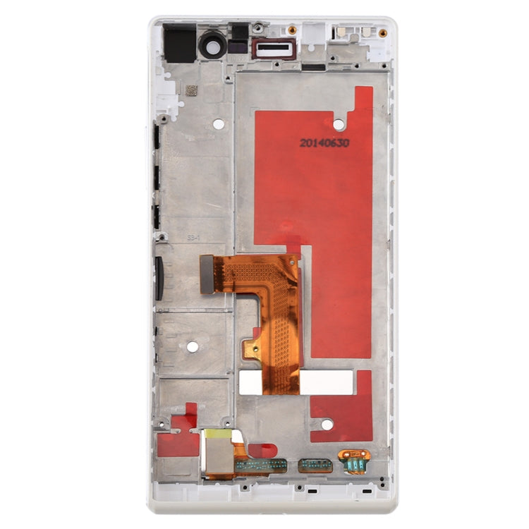 OEM LCD Screen For Huawei Ascend P7 Digitizer Full Assembly with Frame