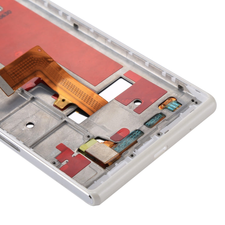 OEM LCD Screen For Huawei Ascend P7 Digitizer Full Assembly with Frame